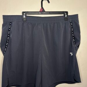 Reebok Men's Dark Gray Athletic Shorts